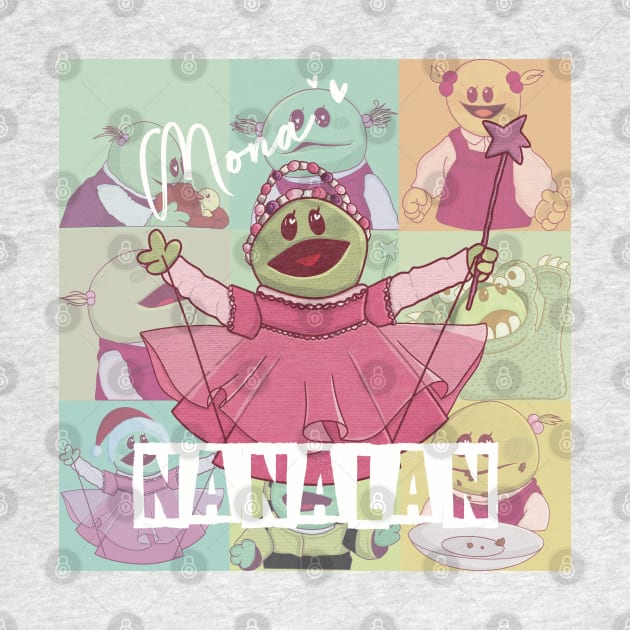 Nanalan mona by Artbygoody